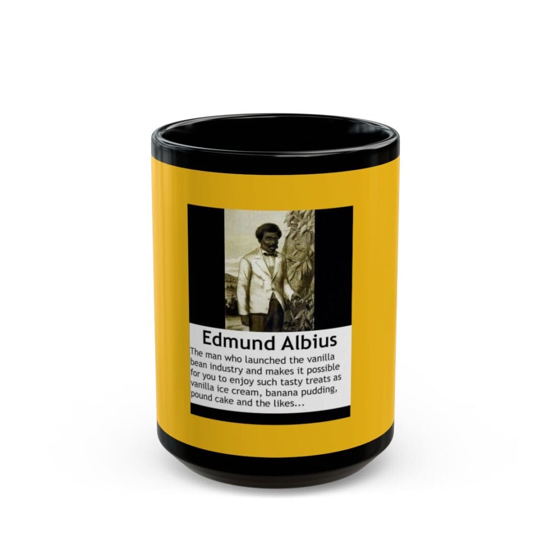 Edmund Albius, the vanilla bean pioneer.