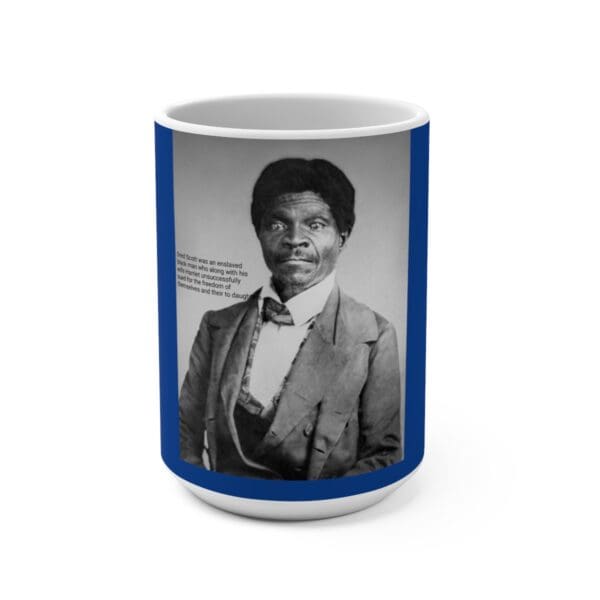 Black and white photo of Dred Scott.