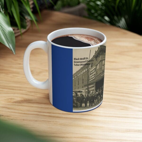 Black Wall Street, Greenwood District, Tulsa, Oklahoma mug.