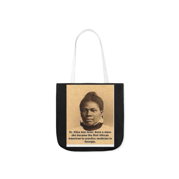 Cotton Canvas Tote Bag (DR ELIZA ANN GRIER) - Image 17