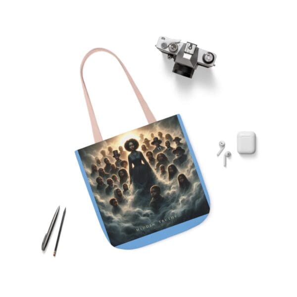 Tote Bag (AOP) (BLACK ART TOTE BAG) - Image 15