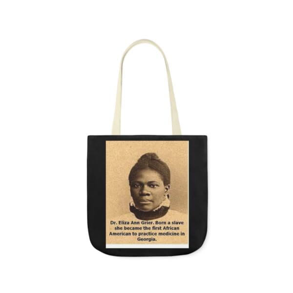 Cotton Canvas Tote Bag (DR ELIZA ANN GRIER) - Image 21