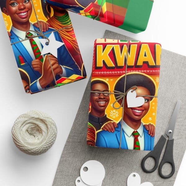 Wrapping Papers HAPPY KWANZZA WRAPPING PAPER) - Image 3