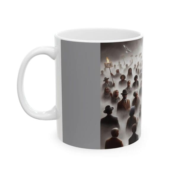 Ceramic Mug, (11oz, 15oz) BLACKK ARTISTIC MUG-(CLOUDS OF LIFE) - Image 3