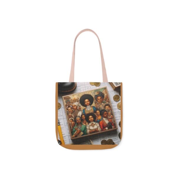 Cotton Canvas Tote Bag  (BLACK ART TOTE BAG) - Image 13