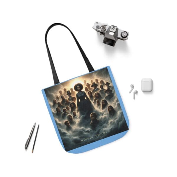 Tote Bag (AOP) (BLACK ART TOTE BAG) - Image 27