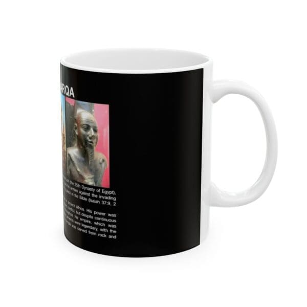 Black Mug, 15oz (THE KINGDOM OF KUSH) - Image 4