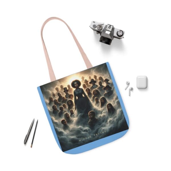 Tote Bag (AOP) (BLACK ART TOTE BAG) - Image 55