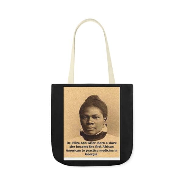 Cotton Canvas Tote Bag (DR ELIZA ANN GRIER) - Image 41