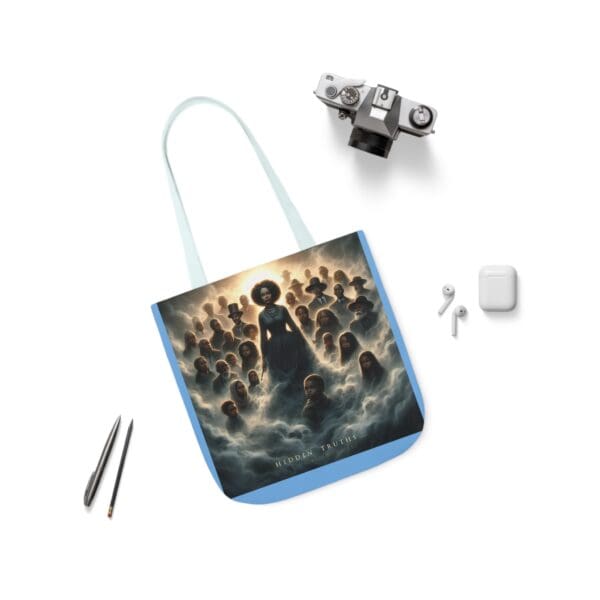 Tote Bag (AOP) (BLACK ART TOTE BAG) - Image 11