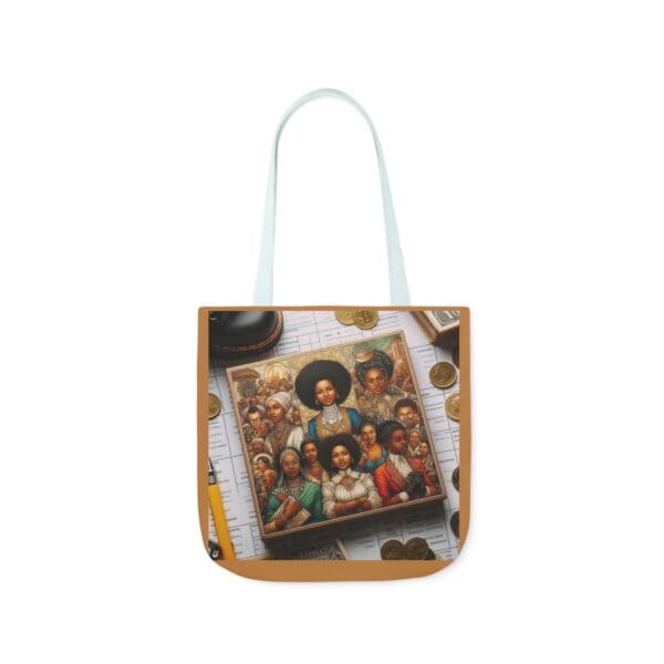 Cotton Canvas Tote Bag  (BLACK ART TOTE BAG) - Image 29