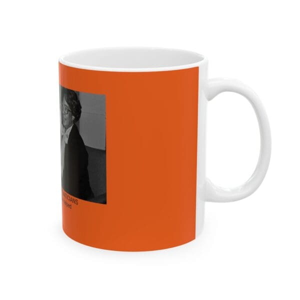 White Ceramic Mug   (MARY W JACKSON) - Image 4