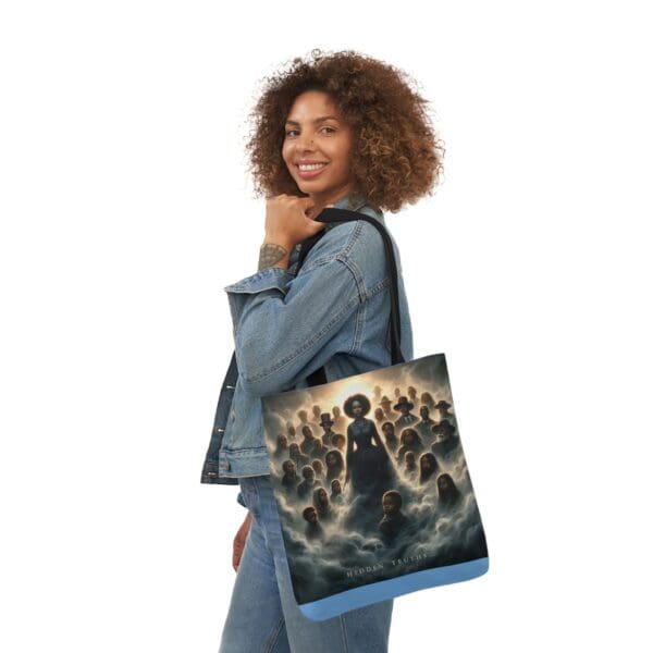 Tote Bag (AOP) (BLACK ART TOTE BAG) - Image 48