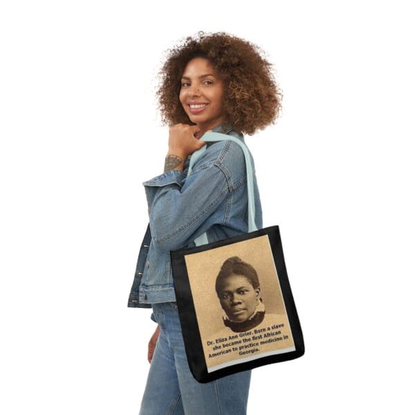 Cotton Canvas Tote Bag (DR ELIZA ANN GRIER) - Image 32