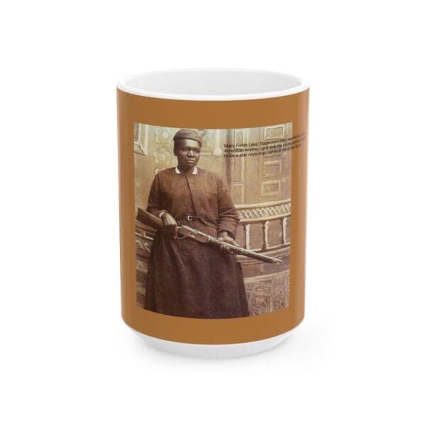 11oz Black Mug (MARRY FLEIDS-STAGECOACH MARY) - Image 5