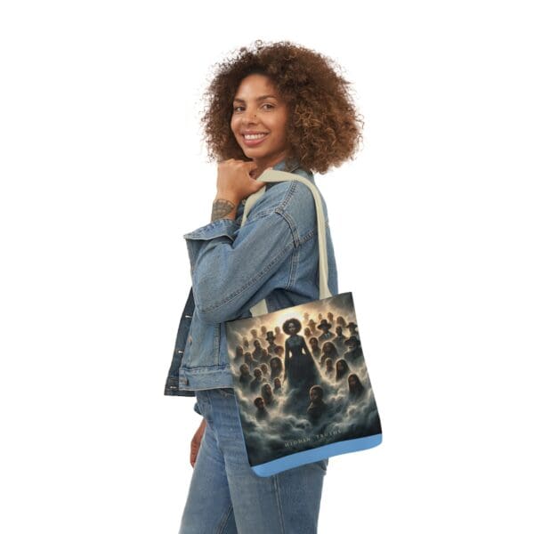 Tote Bag (AOP) (BLACK ART TOTE BAG) - Image 4