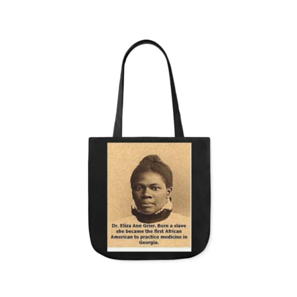 Cotton Canvas Tote Bag (DR ELIZA ANN GRIER) - Image 25