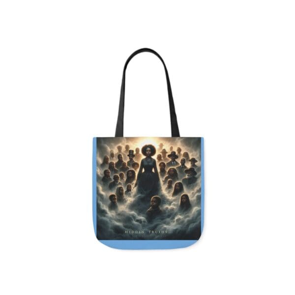 Tote Bag (AOP) (BLACK ART TOTE BAG) - Image 5