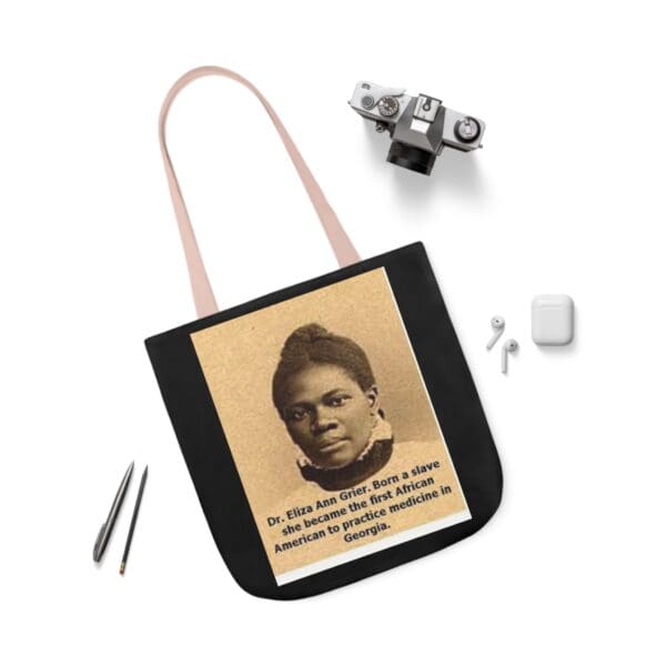 Cotton Canvas Tote Bag (DR ELIZA ANN GRIER) - Image 55