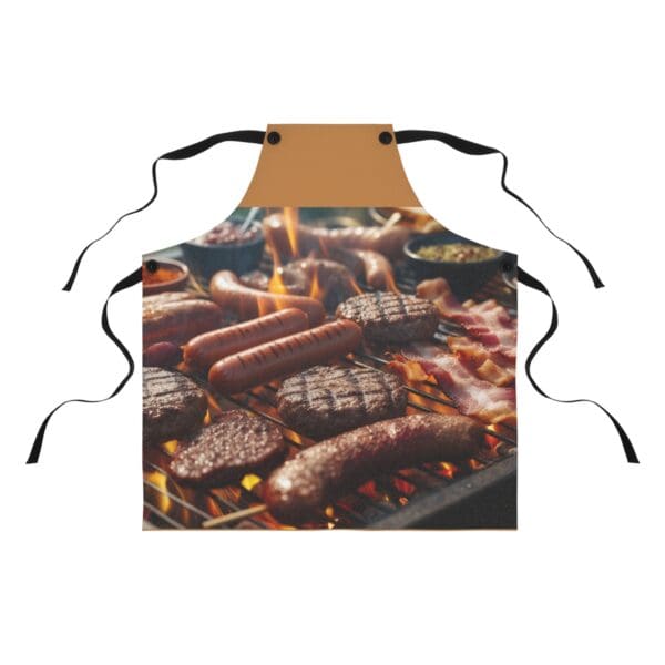 A grill with hot dogs and hamburgers cooking on it.