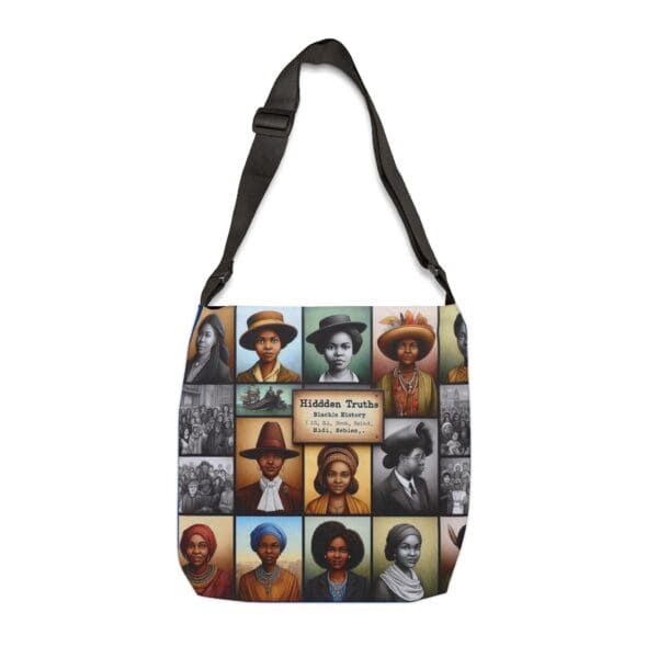 Adjustable Tote Bag (AOP)  (BLACK ART)