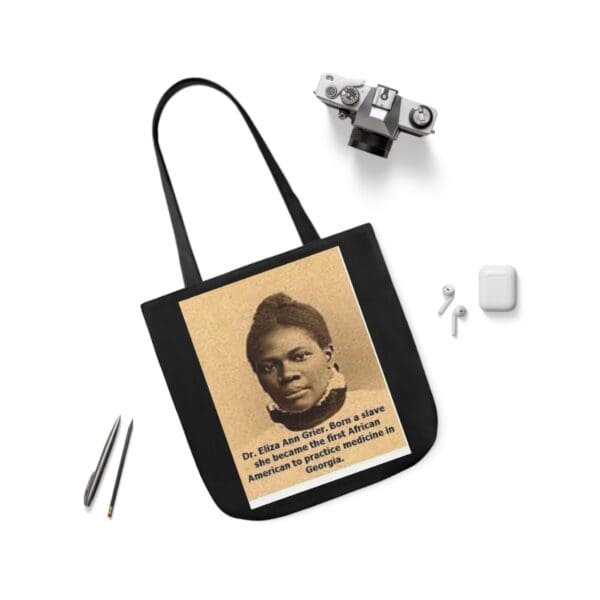 Cotton Canvas Tote Bag (DR ELIZA ANN GRIER) - Image 27