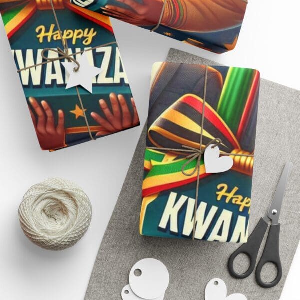 Wrapping Papers (HAPPY KWANZAA WRAPPING PAPER) - Image 8