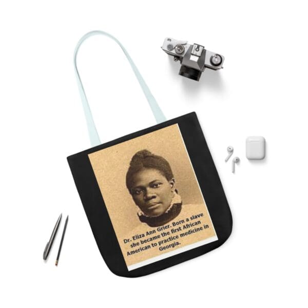 Cotton Canvas Tote Bag (DR ELIZA ANN GRIER) - Image 51