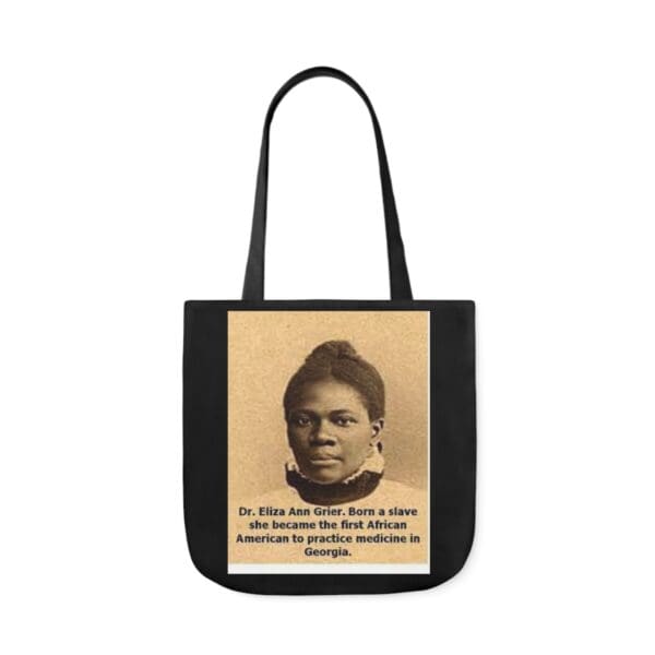 Cotton Canvas Tote Bag (DR ELIZA ANN GRIER) - Image 45