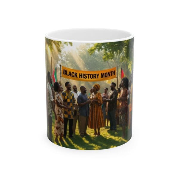 Ceramic Mug, (11oz, 15oz) (BLACK HISTORY MONTH) 1