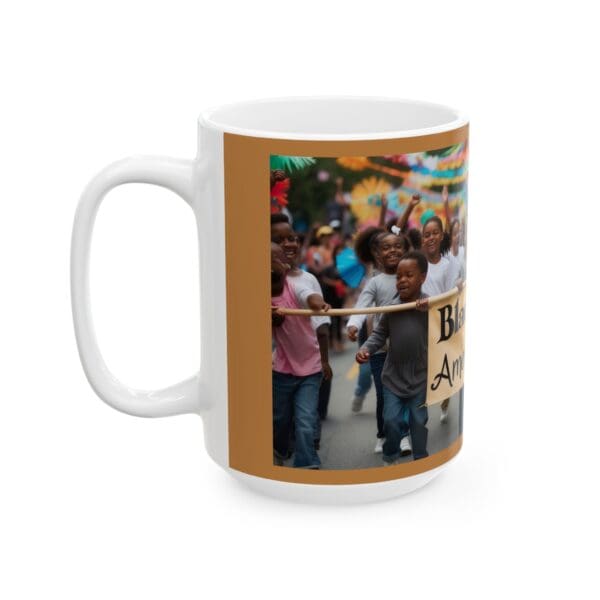 Ceramic Mug, (11oz, 15oz) (BLACK HISTORY IS AMERICAN HISTORY) - Image 7