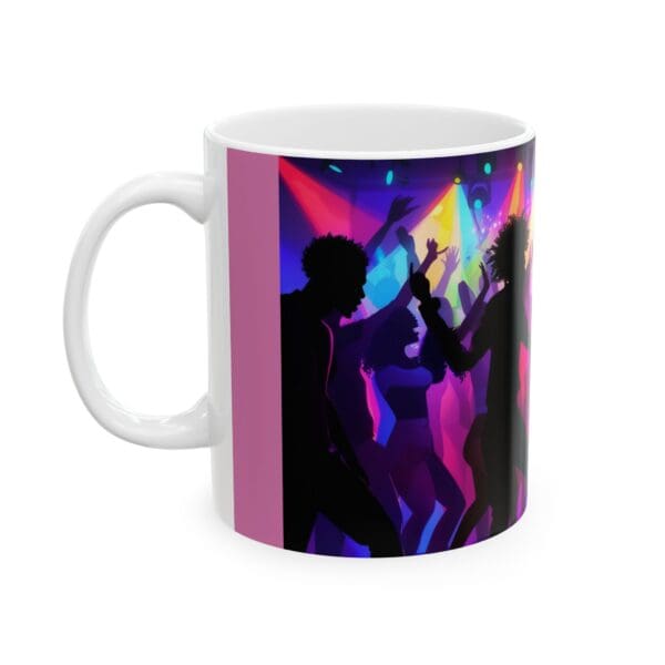 Ceramic Mug, (11oz, 15oz) (BLACK ARTISTIC MUG) - Image 3