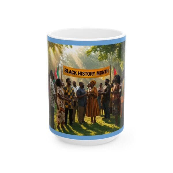 Ceramic Mug, (11oz, 15oz) (BLACK HISTORY MONTH) 1 - Image 5