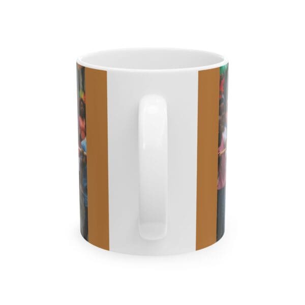 Ceramic Mug, (11oz, 15oz) (BLACK HISTORY IS AMERICAN HISTORY) - Image 2