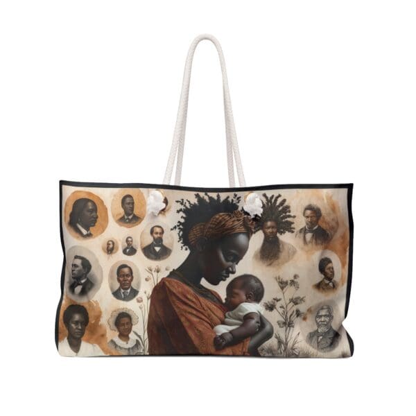 Weekender Bag BLACK ARTISTIC WEEKEND BAG)