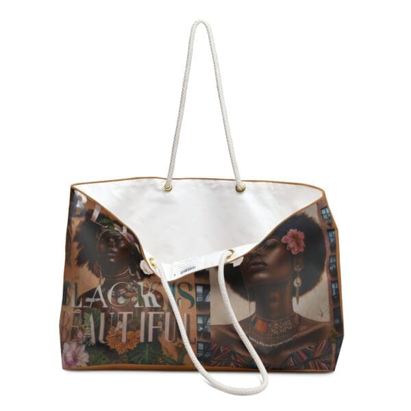 Weekender Bag (BLACK ART WEEKEND BAG) - Image 3