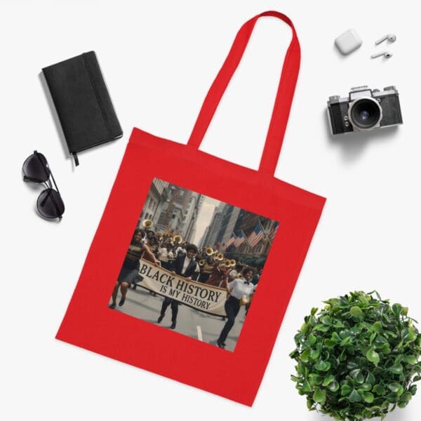 Cotton Tote (BLACK ARTISTIC  TOTE BAG) - Image 27