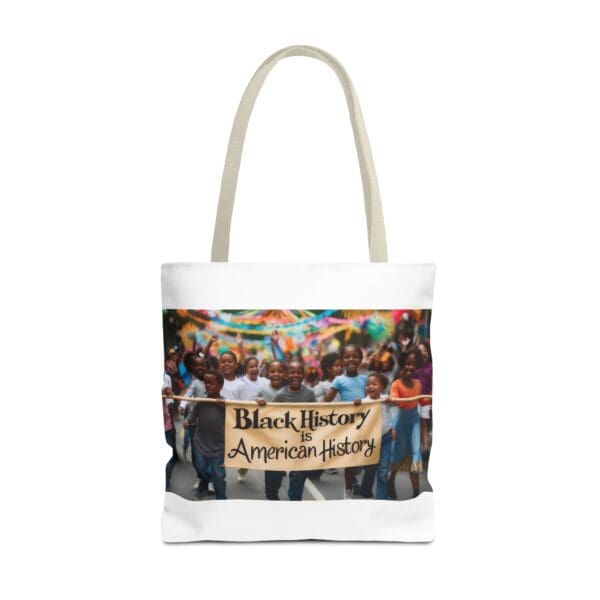 Tote Bag (AOP)  (BLACK ART TOTE BAG) - Image 23