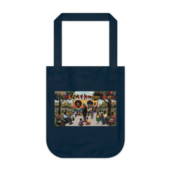 Organic Canvas Tote Bag  (ARTISTIC TOTE BAG) - Image 9