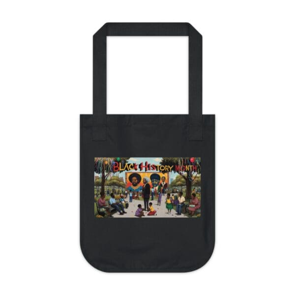 Organic Canvas Tote Bag  (ARTISTIC TOTE BAG) - Image 5