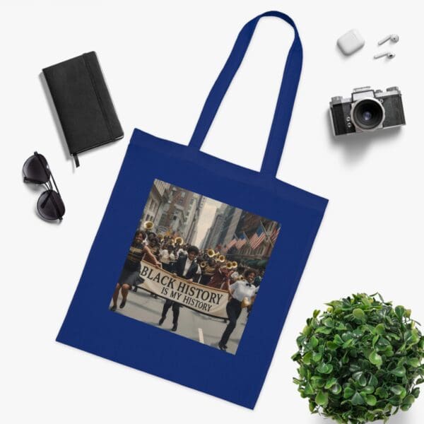 Cotton Tote (BLACK ARTISTIC  TOTE BAG) - Image 15