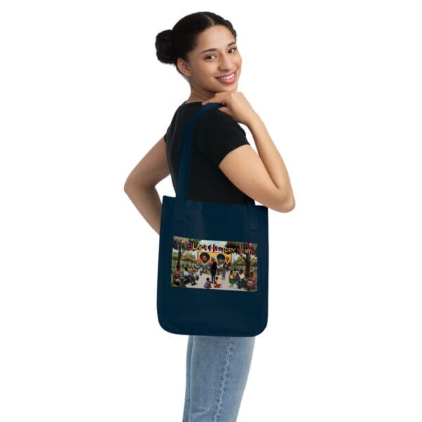 Organic Canvas Tote Bag  (ARTISTIC TOTE BAG) - Image 12