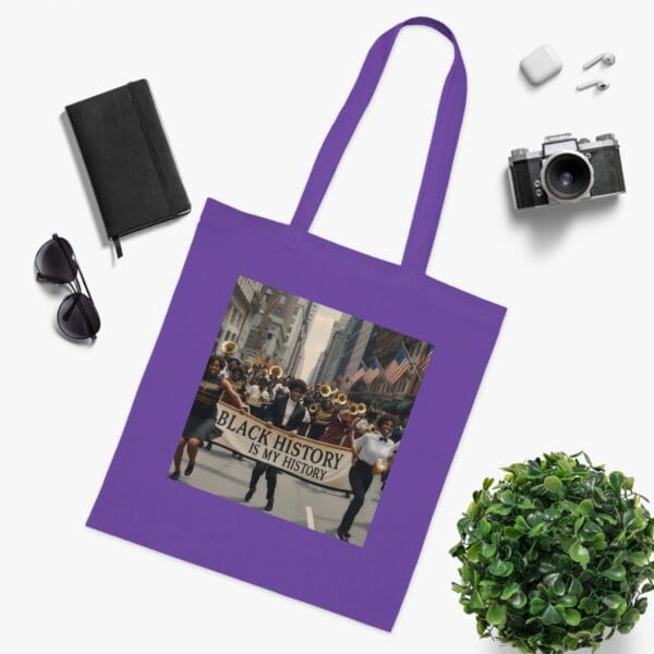 Cotton Tote (BLACK ARTISTIC  TOTE BAG) - Image 24