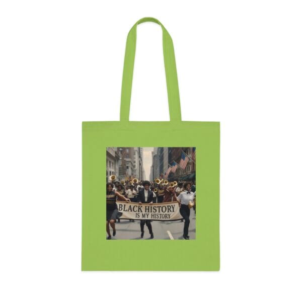 Cotton Tote (BLACK ARTISTIC  TOTE BAG) - Image 10