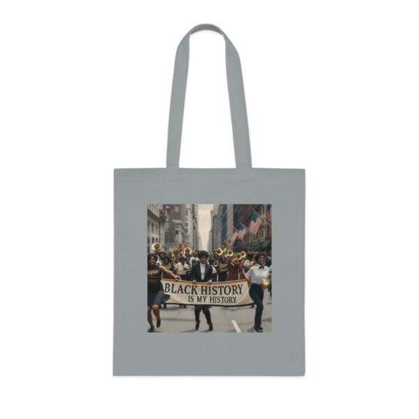 Cotton Tote (BLACK ARTISTIC  TOTE BAG) - Image 4