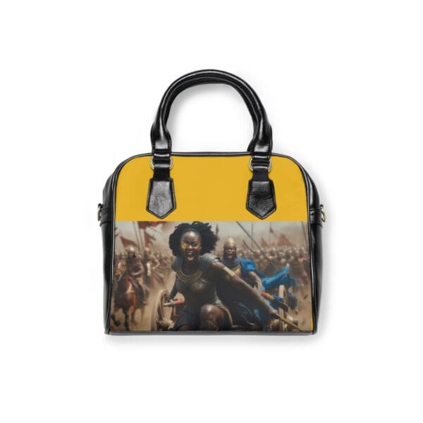 Shoulder Handbag (QUEEN AMANIRENAS OF THE KUSH EMPIRE) - Image 2