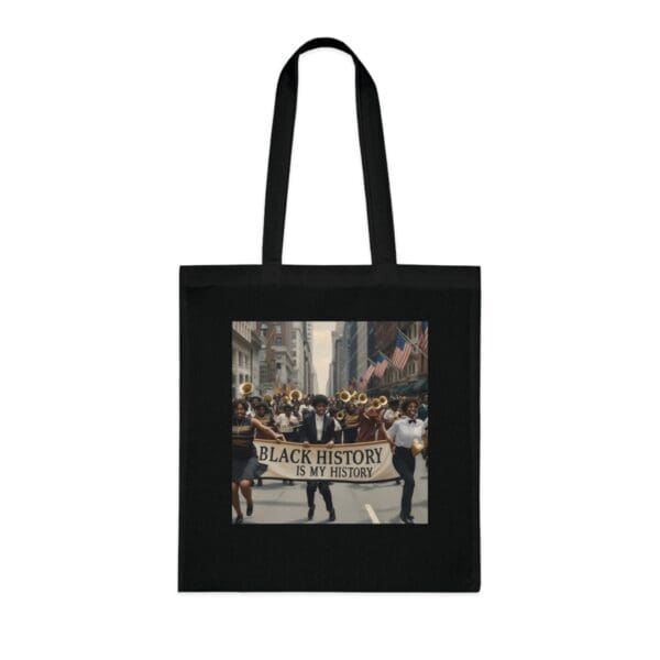 Cotton Tote (BLACK ARTISTIC  TOTE BAG) - Image 19