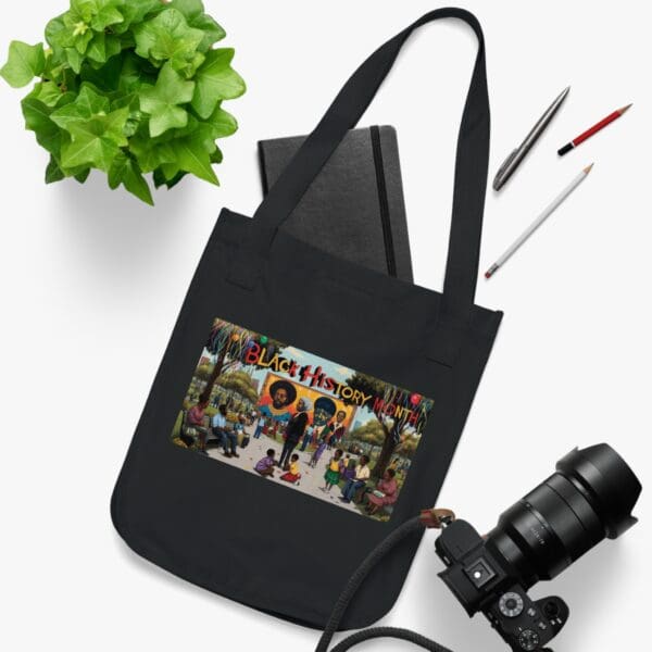 Organic Canvas Tote Bag  (ARTISTIC TOTE BAG) - Image 7