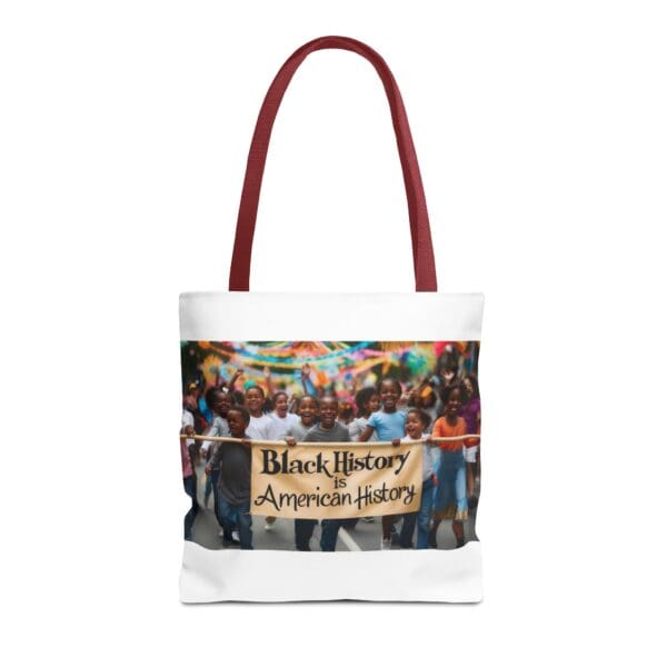 Tote Bag (AOP)  (BLACK ART TOTE BAG) - Image 9