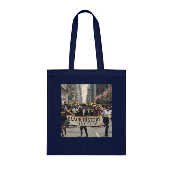 Cotton Tote (BLACK ARTISTIC  TOTE BAG) - Image 16